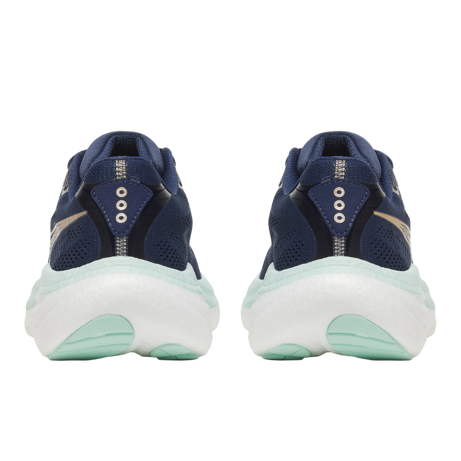 Saucony Women's Ride 19 Running Shoes in Navy/Aqua SS26
