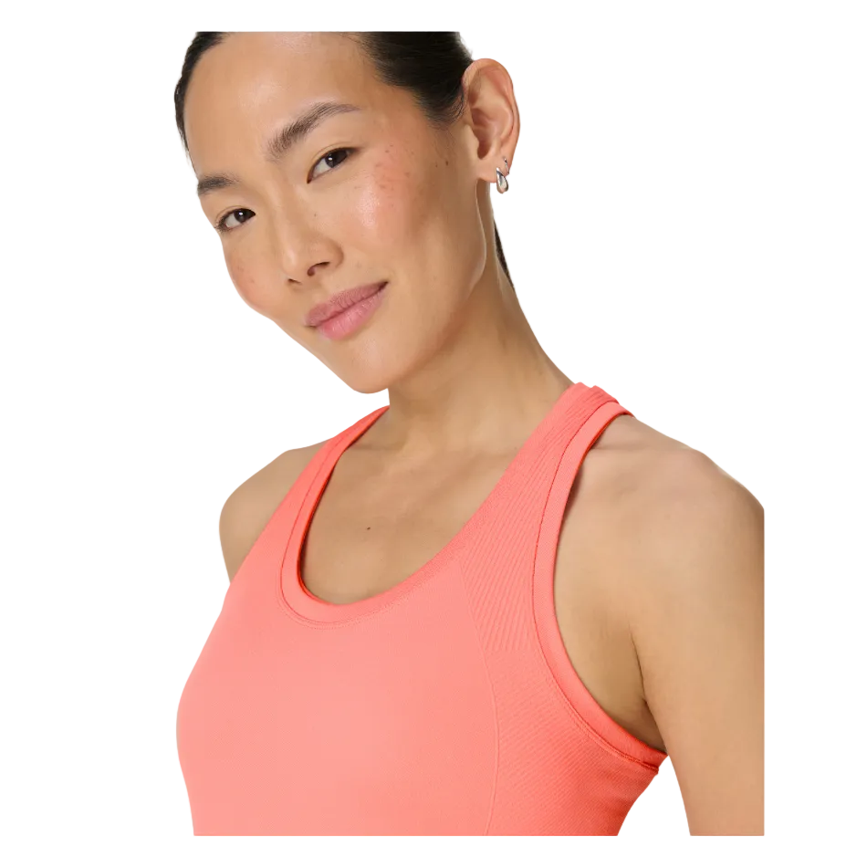 Sweaty Betty Athlete Seamless Workout Tank in Melon Pink SS26