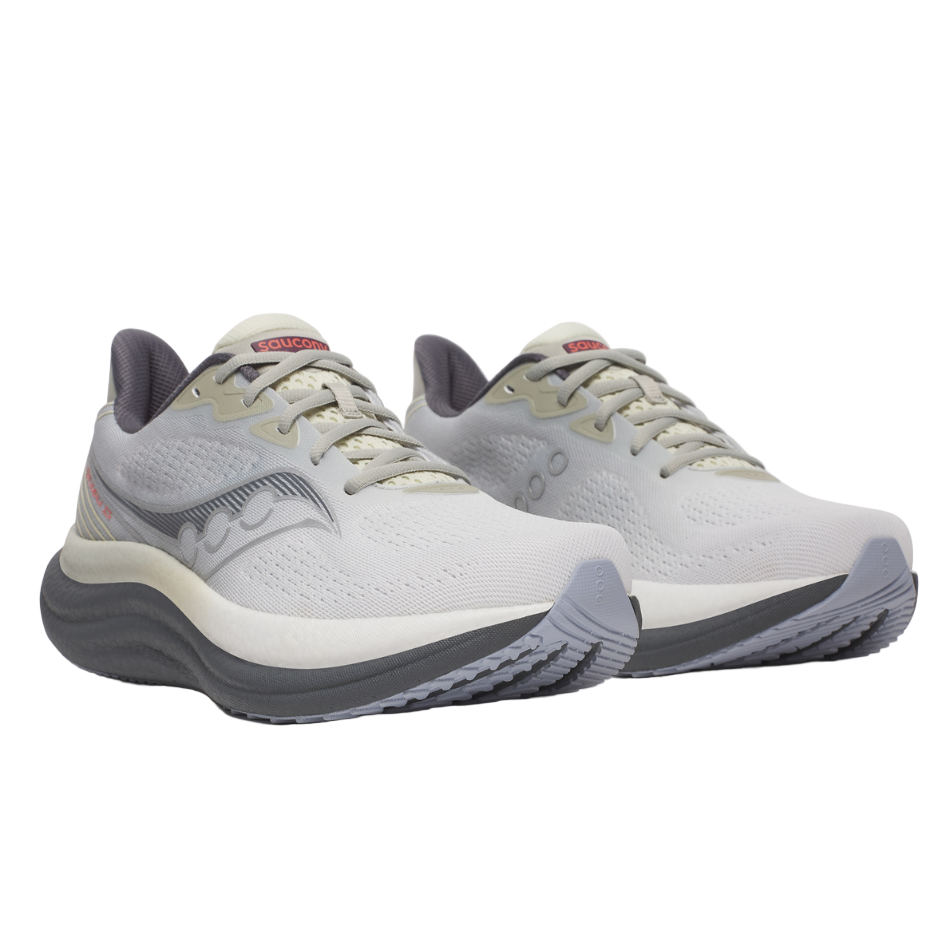 Saucony Men's Triumph 23 Running Shoes in Grey/Shadow - Online Exclusive