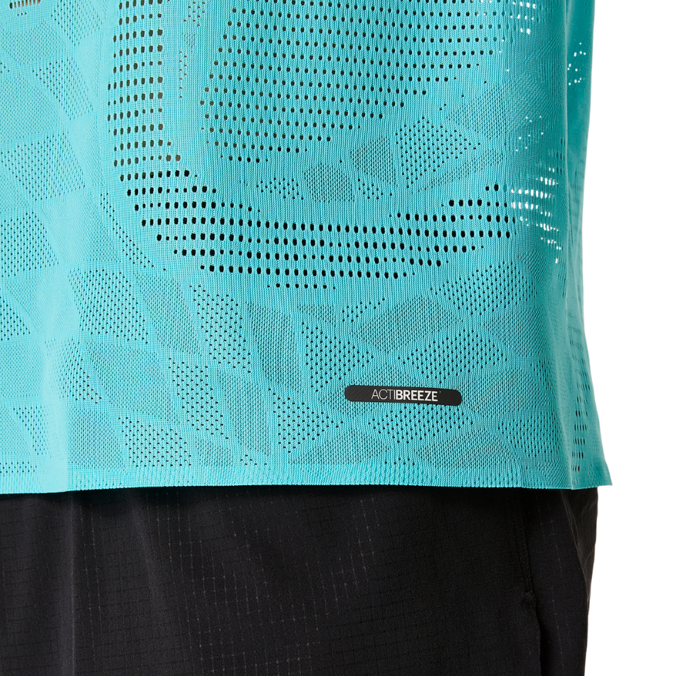 ASICS Men's METARUN SINGLET in Energy Aqua AW26