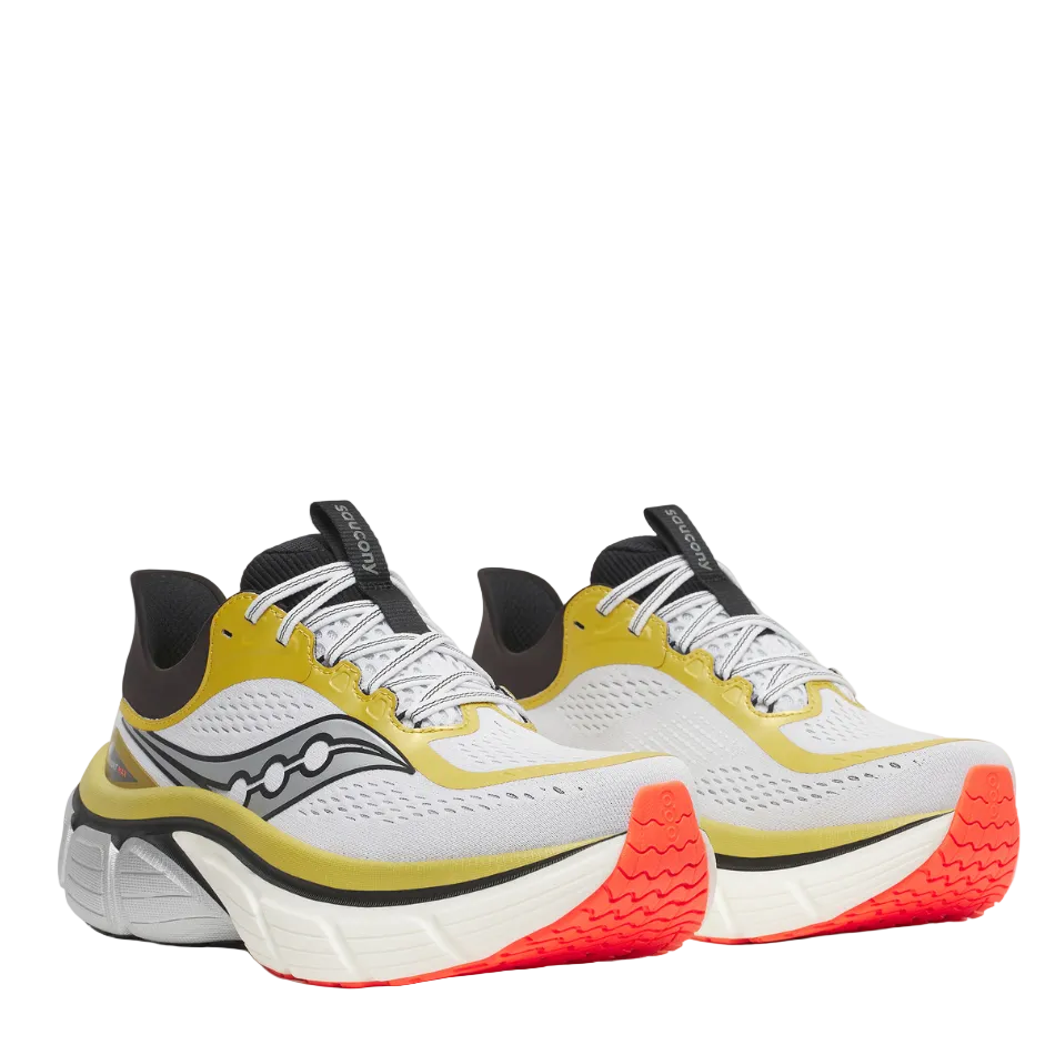 Saucony Men's Paramount Max Running Shoes in Gold/Black AW26