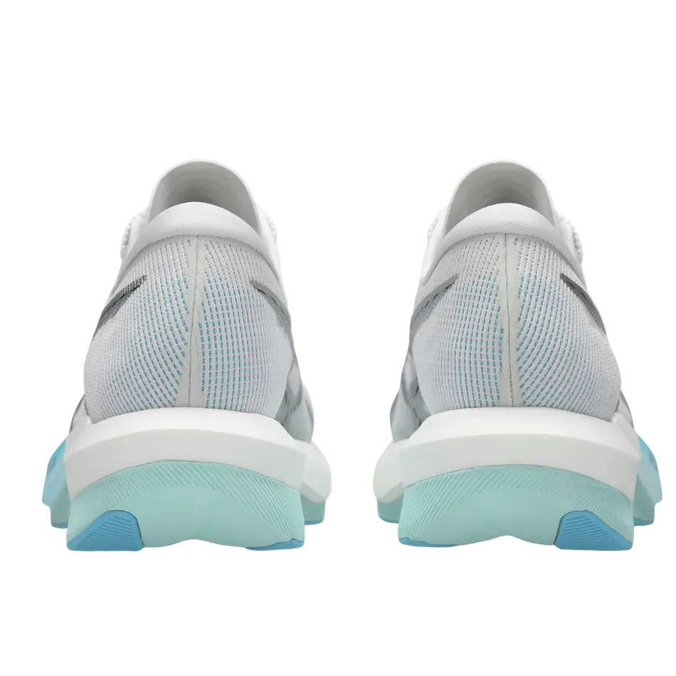 ASICS Unisex Magic Speed 5 Running Shoes in White/Pure Silver AW26