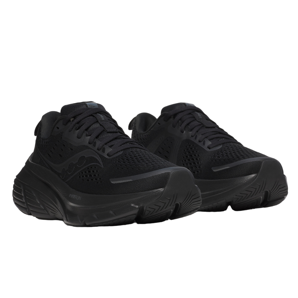 Saucony Men's Guide 18 Running Shoes in Triple Black - Online Exclusive