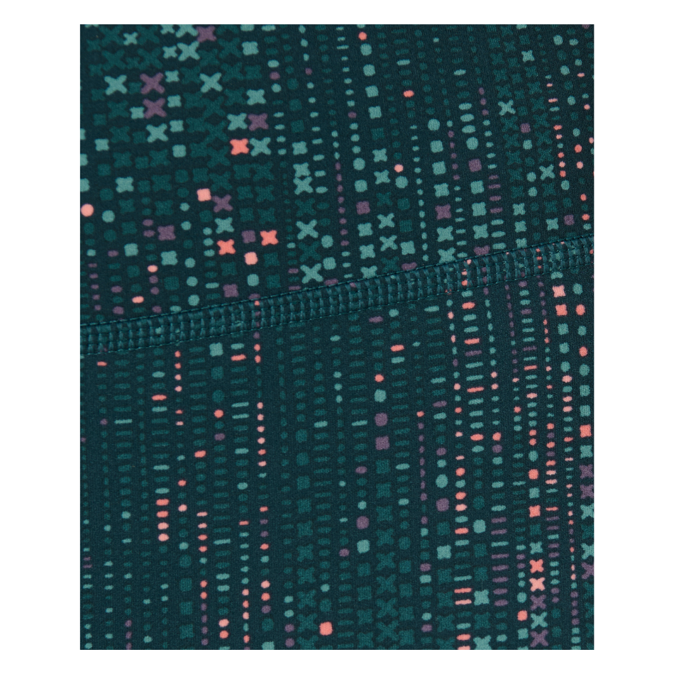 Sweaty Betty Power 7/8 Workout Leggings in Green Code Print SS26