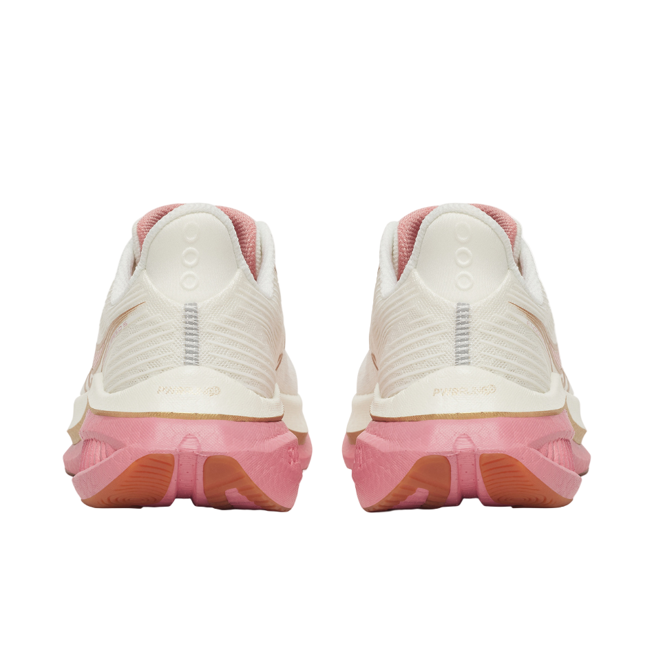 Saucony Women's Endorphin Speed 5 Running Shoes in Ivory/Mauve SS26