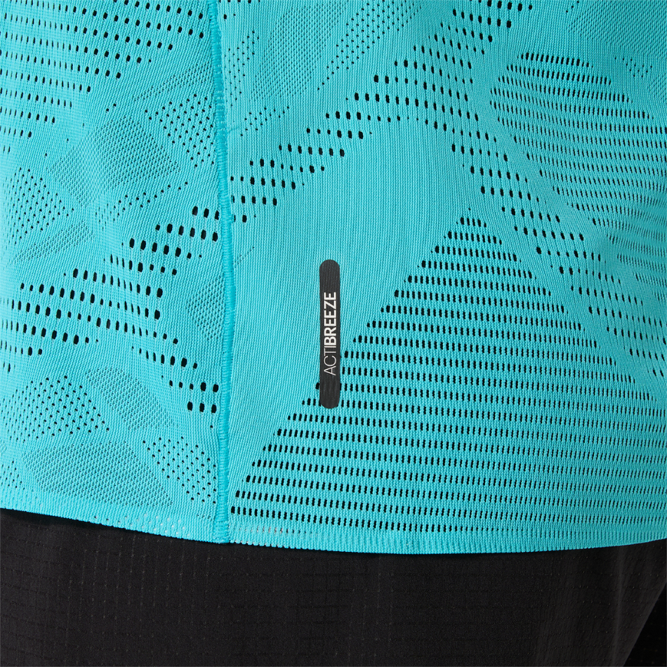 ASICS Women's METARUN Short Sleeved Top in Energy Aqua AW26