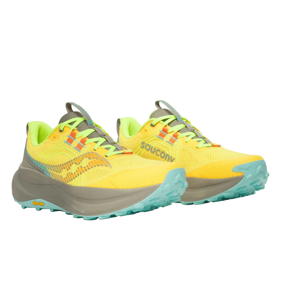 Saucony Men's Xodus Ultra 4 Trail Running Shoes in Vizigold/Laurel - Online Exclusive