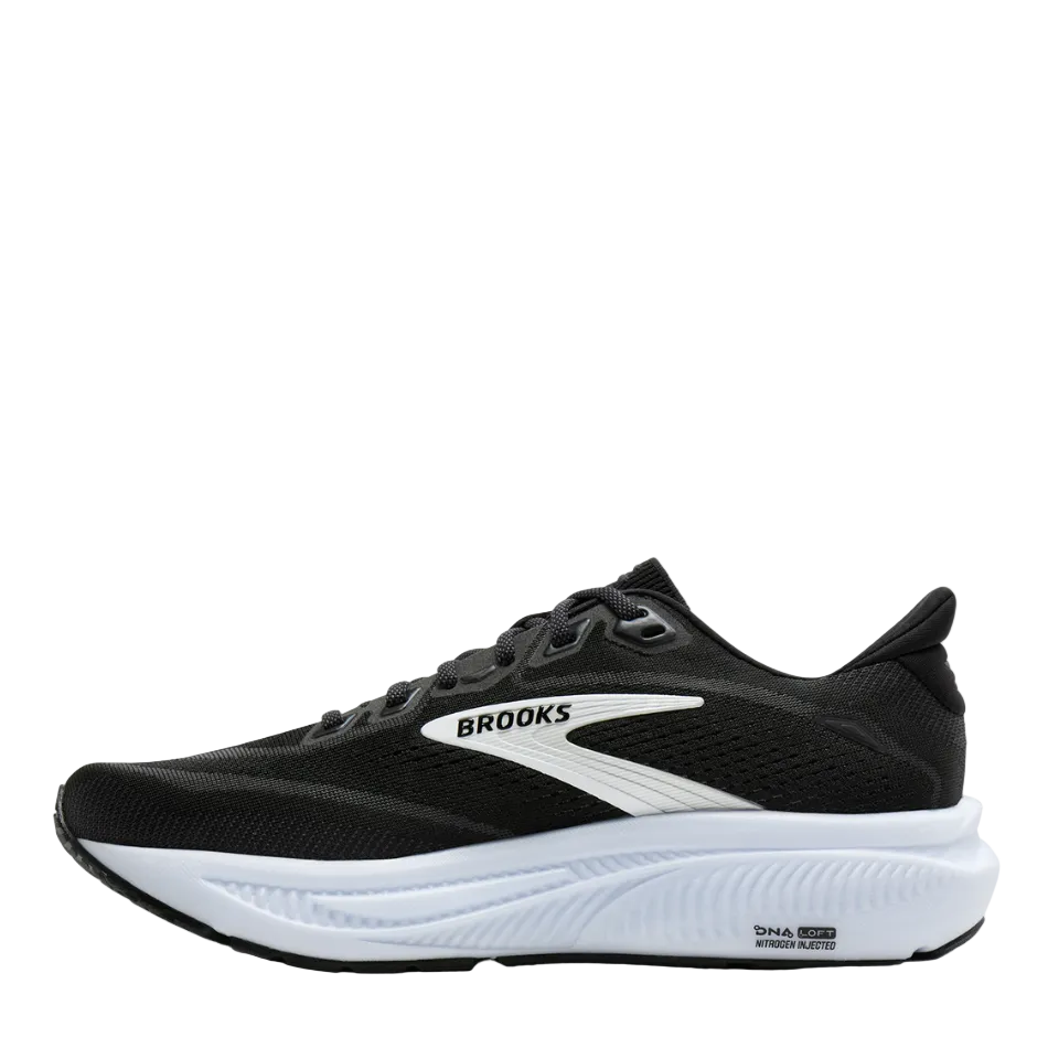 Brooks Men's Ghost 18 Running Shoes in Black/Grey/White AW26