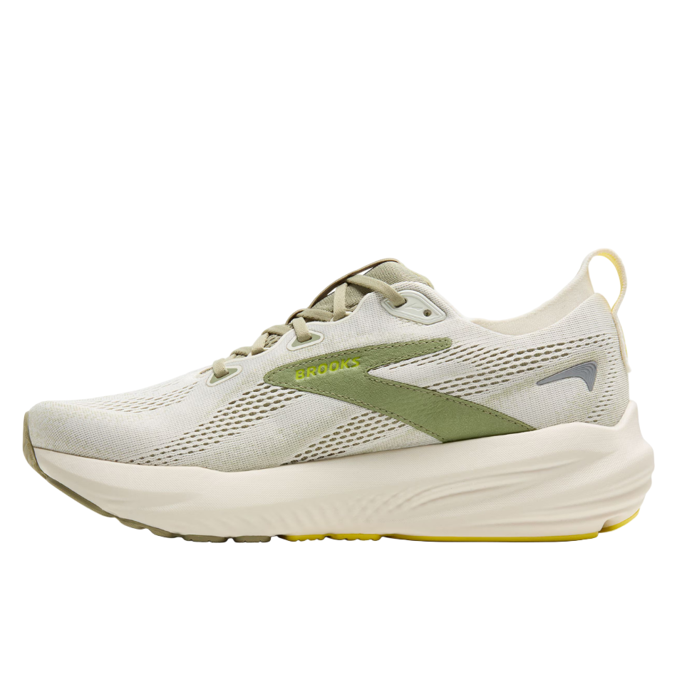 Brooks Men's Glycerin 22 Running Shoes in Coconut/Tea/Blazing Yellow AW25