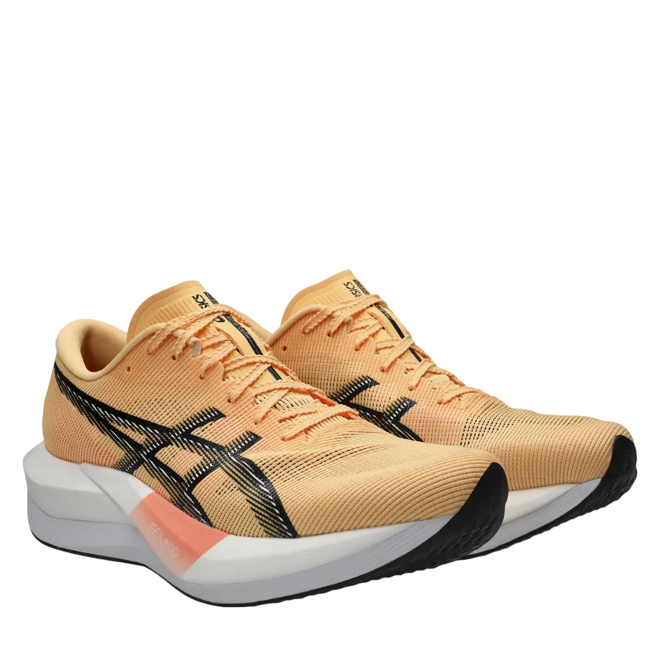 ASICS Unisex Magic Speed 5 Running Shoes in Orange Glow/Black AW26