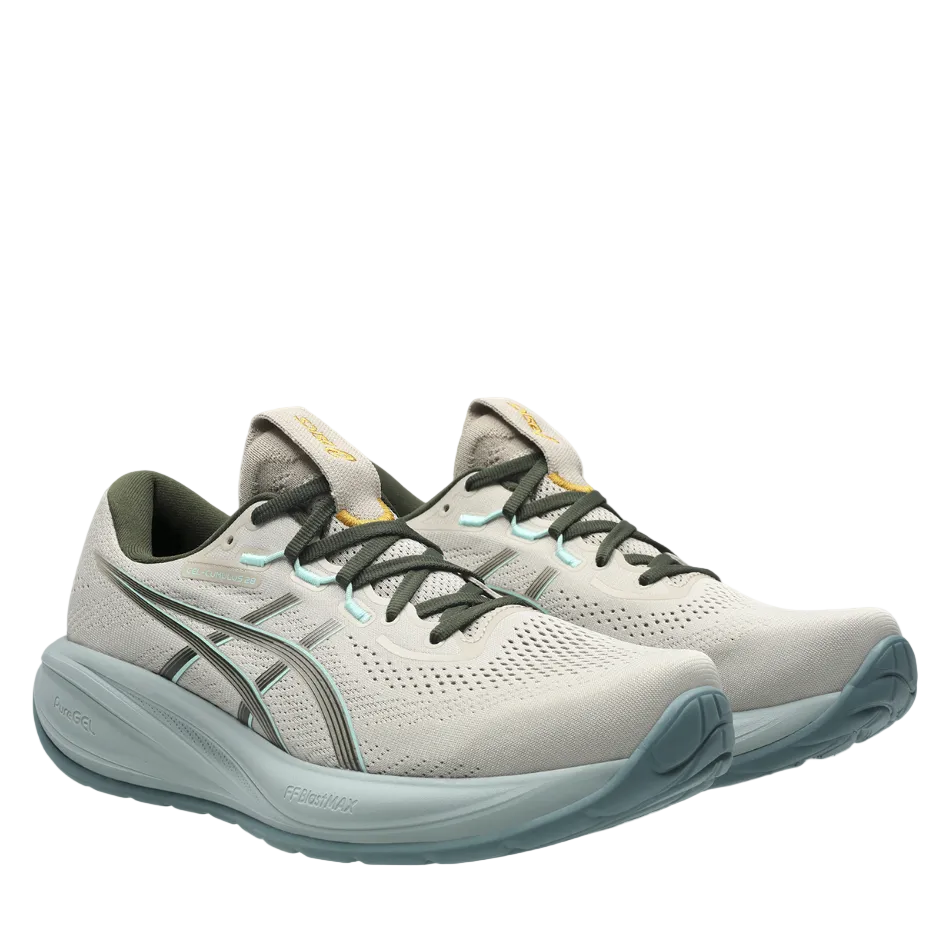 ASICS Men's CEL-CUMULUS 28 Running Shoes in Simply Taupe/Vintage Khaki AW26