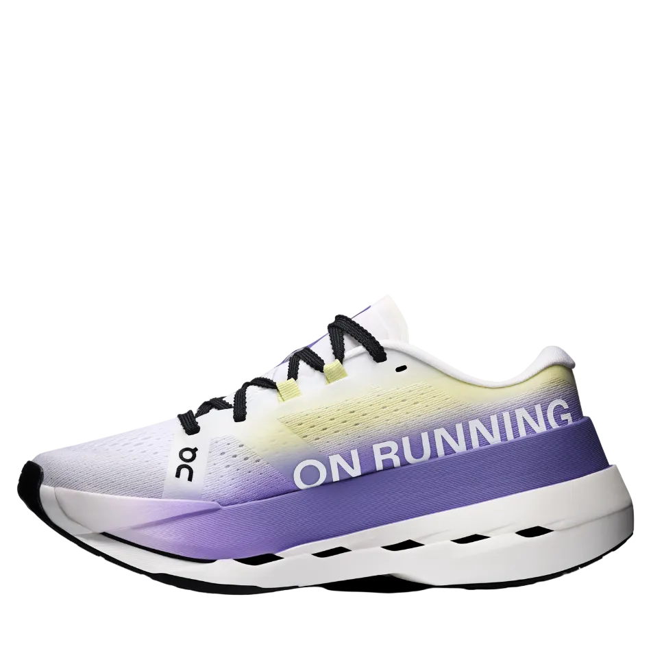 On Men's Cloudboom Max Running Shoes in White/Juniper SS26