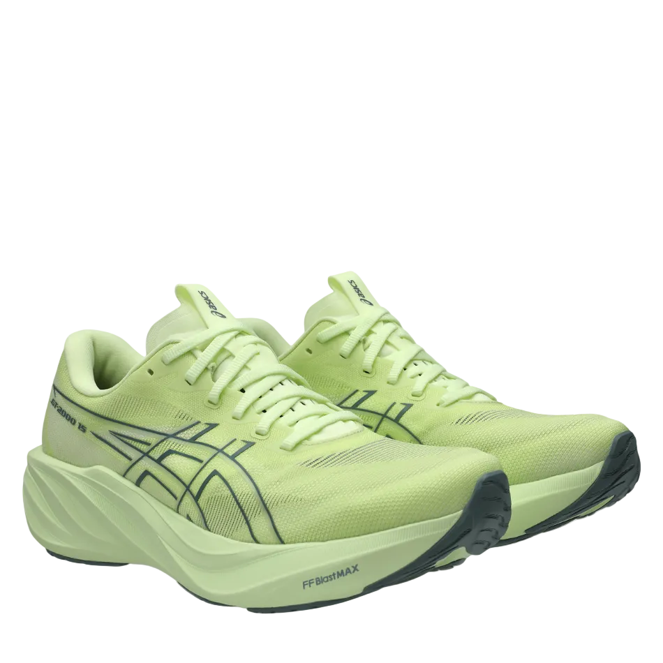 ASICS Men's GT-2000 v15 Running Shoes in Illuminate Yellow/Foggy Teal AW26