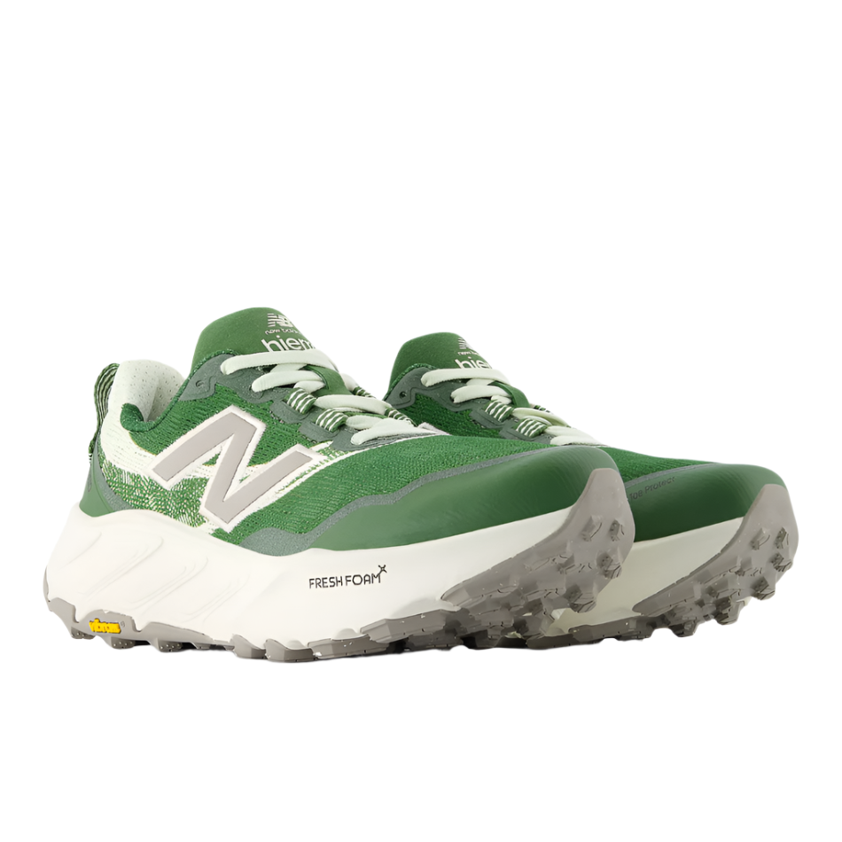 New Balance Women's Hierro v9 Trail Running Shoes in Dark Alpine Green/Arid Stone/Mineral AW25