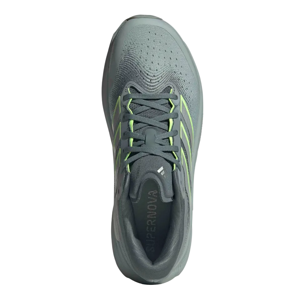 adidas Men's Supernova Solution 3 Running Shoes in Blue Oxide/Linen Green/Wonder Sage AW26