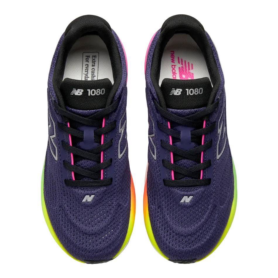 New Balance Women's 1080 v15 Running Shoes in Boysenberry/Alkaline Green SS26