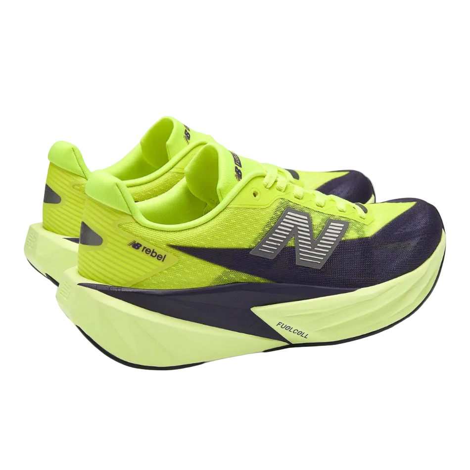 New Balance Women's FuelCell Rebel v5 Running Shoes in Alkaline Green SS26