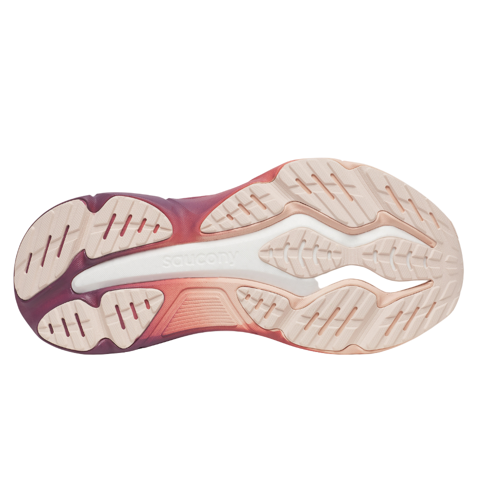 Saucony Women's Hurricane 25 Running Shoes in White/Cameo - Online Exclusive