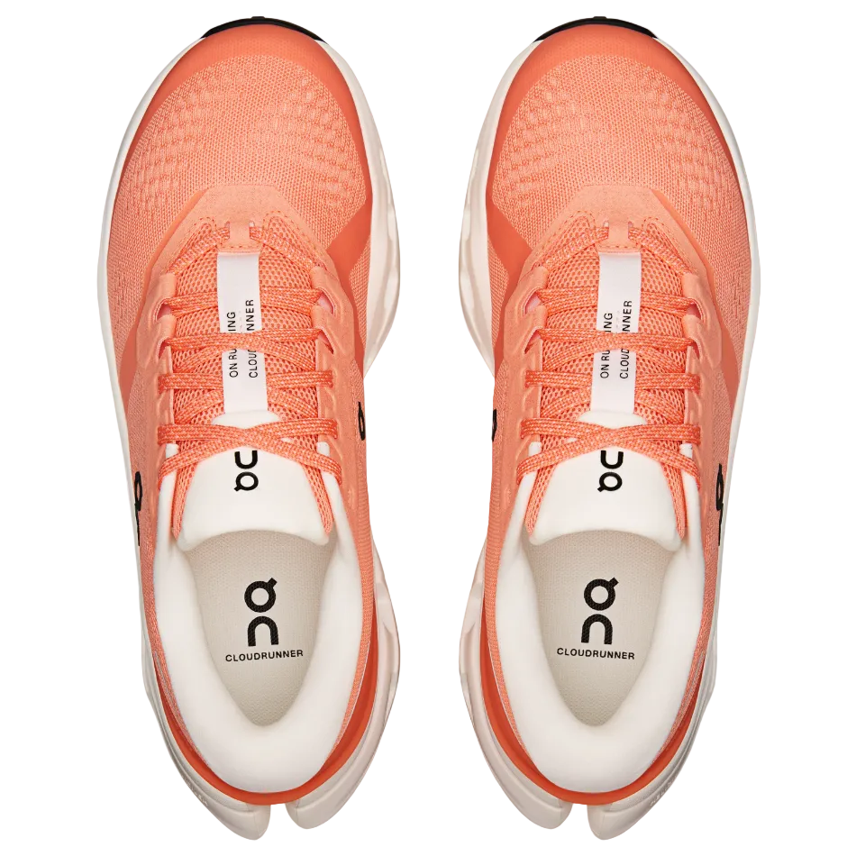 On Women's Cloudrunner 3 Running Shoes in Sunstone/Ivory SS26