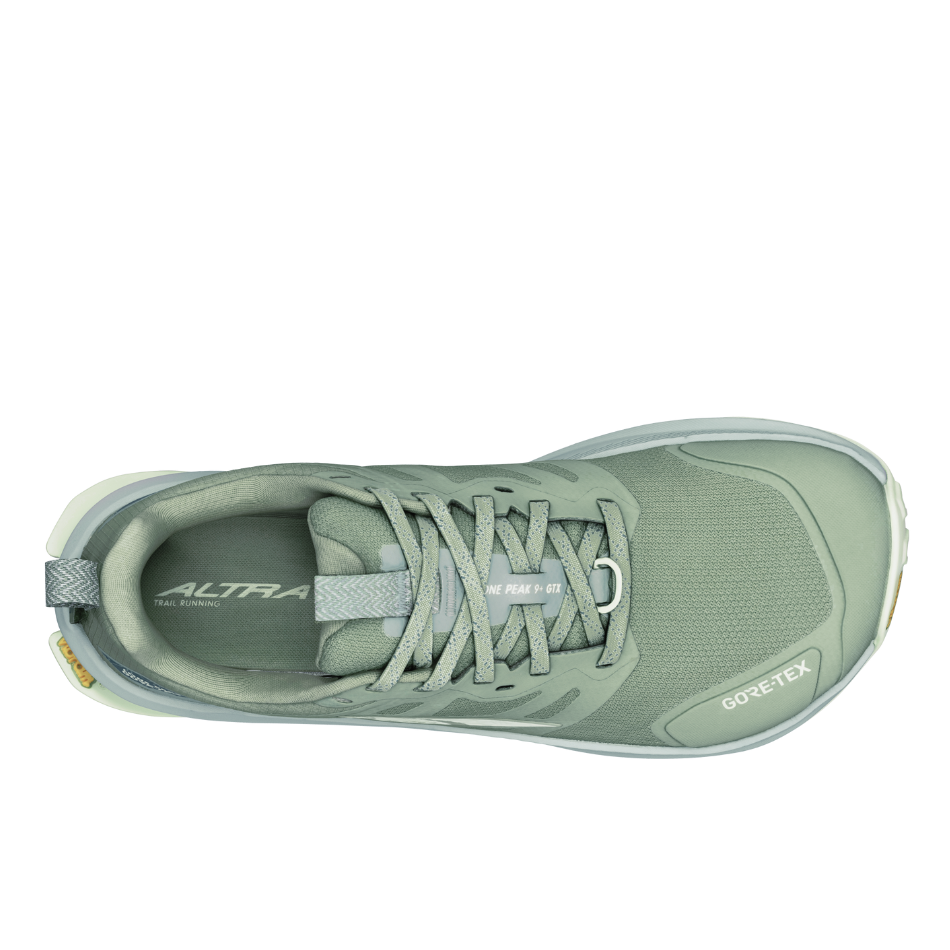 Altra Women's Lone Peak 9+ GTX Trail Running Shoes in Dusty Olive SS26