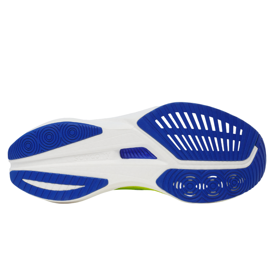 Saucony Men's Endorphin Speed 5 Running Shoes in Citron/Lapis - Online Exclusive