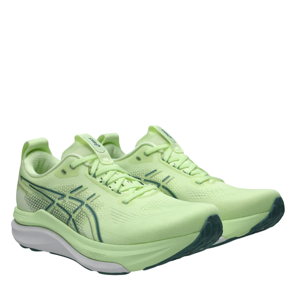 ASICS Men's GEL-KAYANO 33 Running Shoes in Illuminate Yellow/White AW26