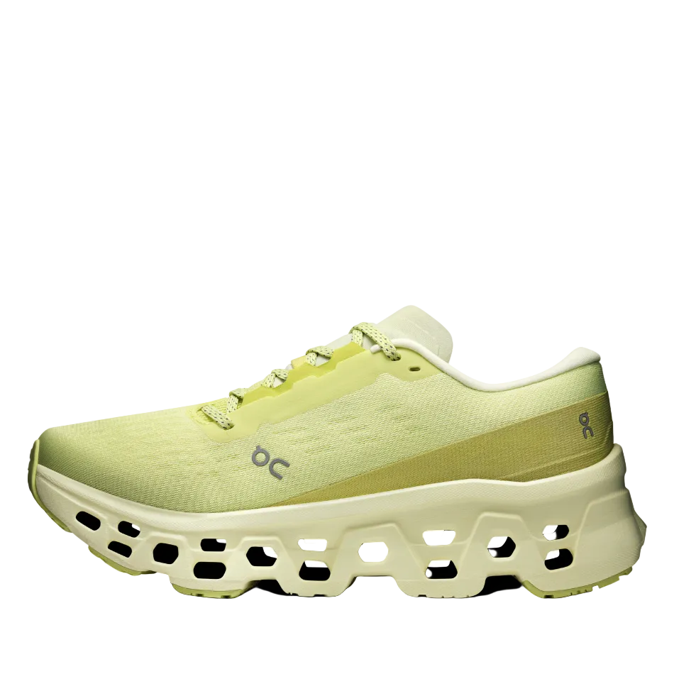 On Women's Cloudmonster 3 Running Shoes in Limelight/Seedling SS25