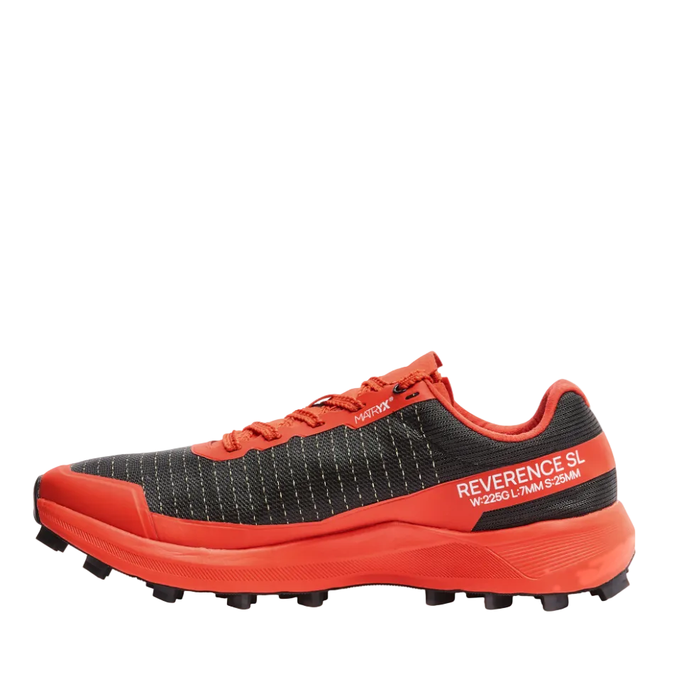 Ronhill Women's Reverence SL Trail Running Shoes in Black/Red SS26