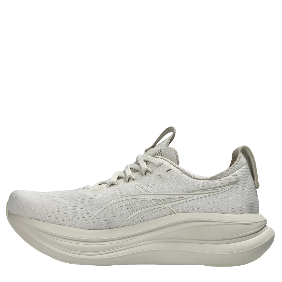 ASICS Women's GEL-NIMBUS 28 Running Shoes in Soft Oat/Cream AW26