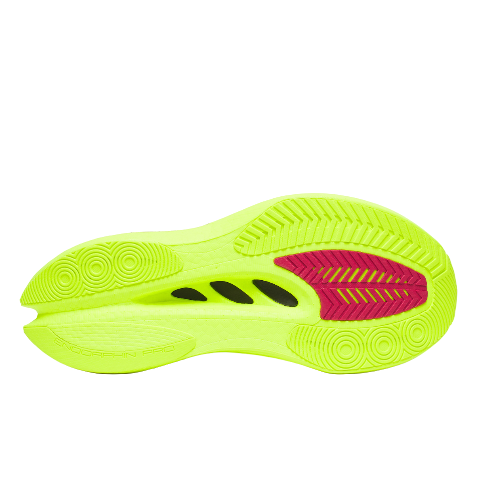 Saucony Men's Endorphin Pro 5 Running Shoes in Citron/Black SS26