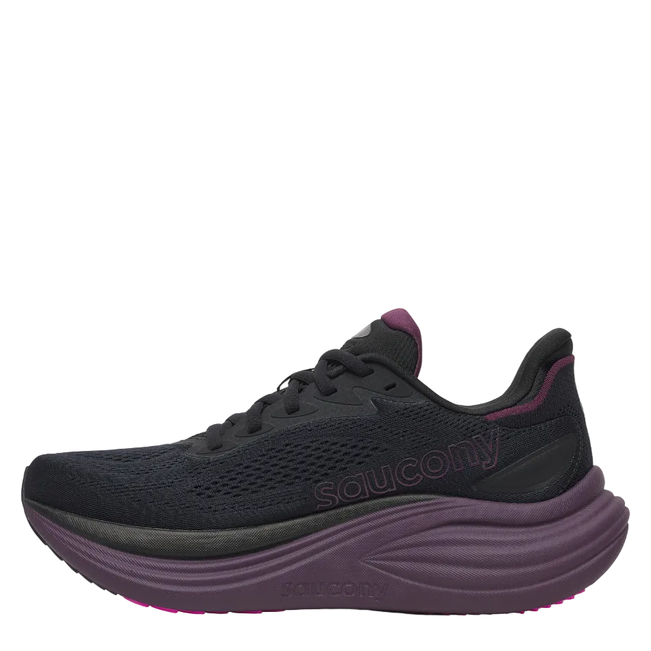 Saucony Women's Triumph 24 Running Shoes in Black/Syrup AW26