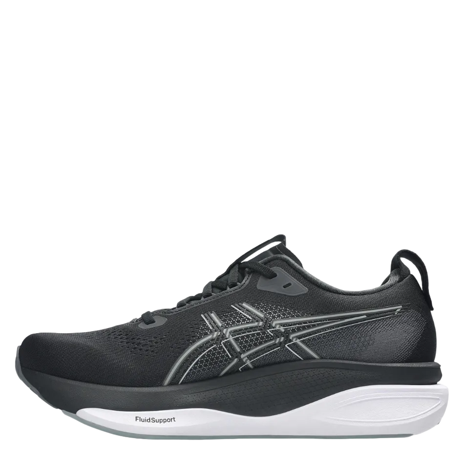 ASICS Men's GEL-KAYANO 33 Running Shoes in Black/White AW26