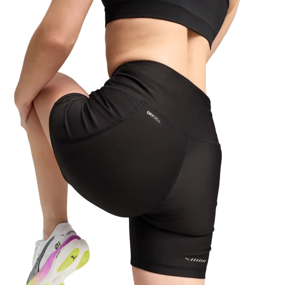 Puma Women's Run Velocity 5" Short Tight in Puma Black SS26