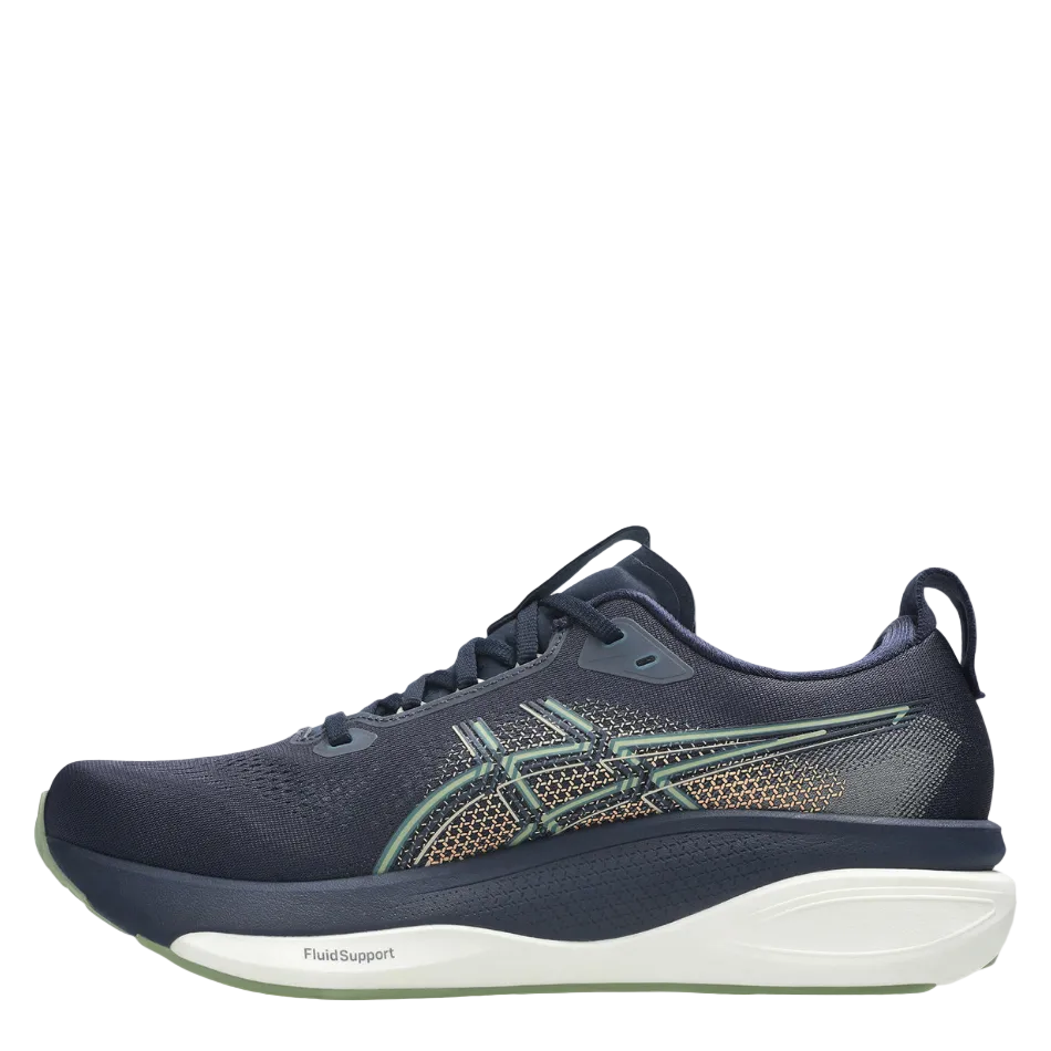 ASICS Men's GEL-KAYANO 33 Running Shoes in Midnight/Khaki Green AW26