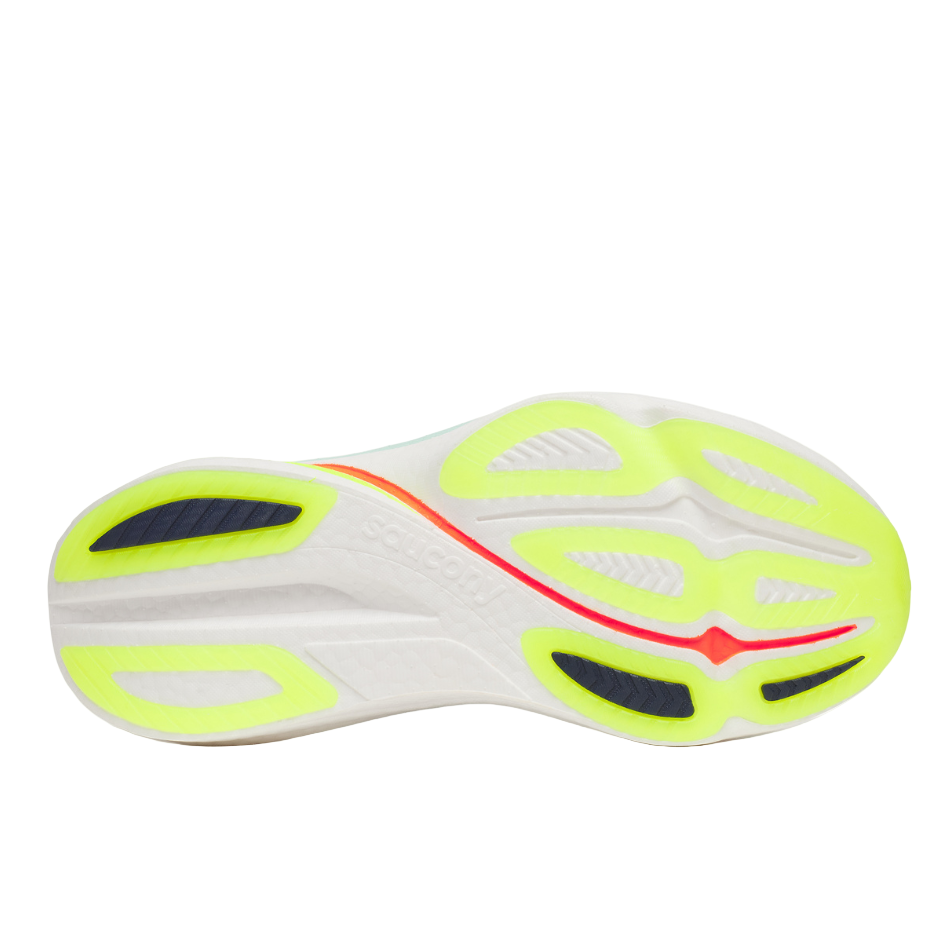 Saucony Women's Endorphin Azura Running Shoes in White/Splash SS26