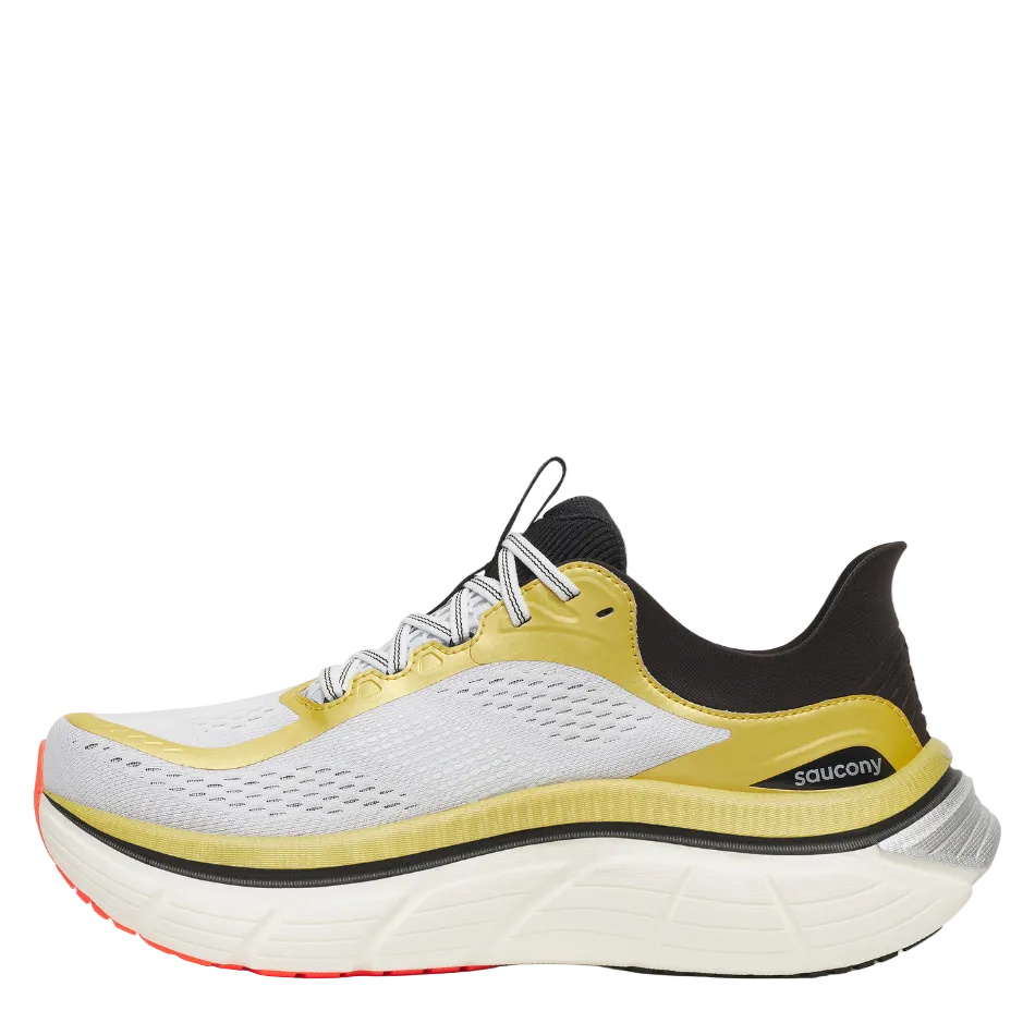 Saucony Men's Paramount Max Running Shoes in Gold/Black AW26