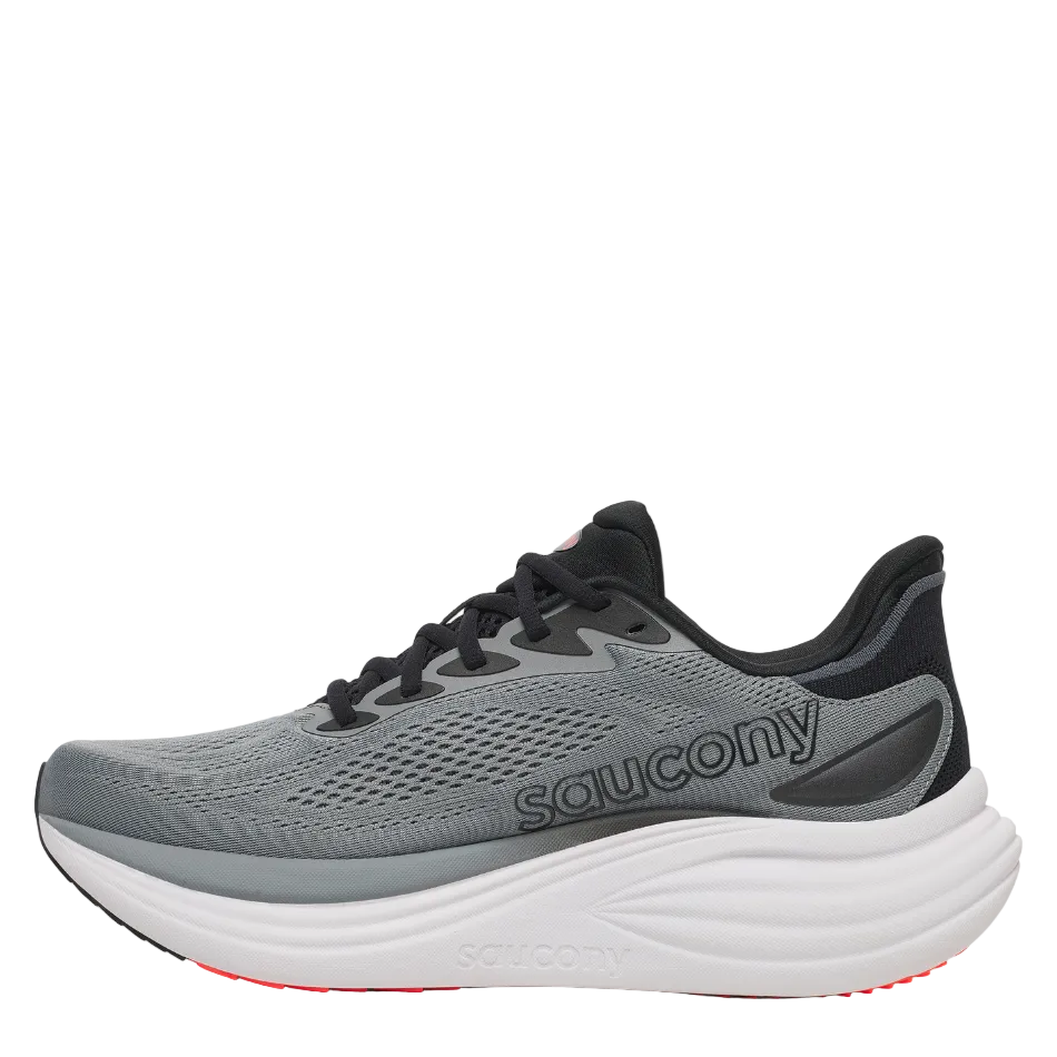 Saucony Men's Triumph 24 Running Shoes in Cinder Black AW26
