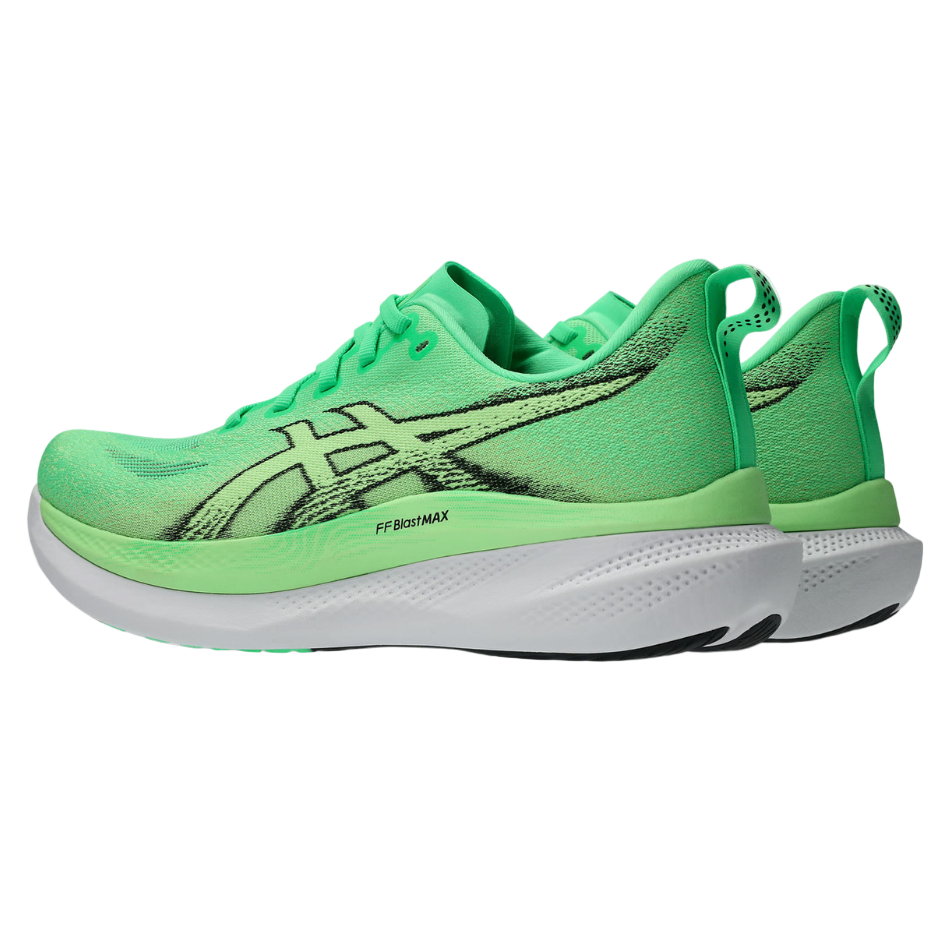 ASICS Men's GLIDERIDE MAX 2 Running Shoes in Vital Green/Black SS26