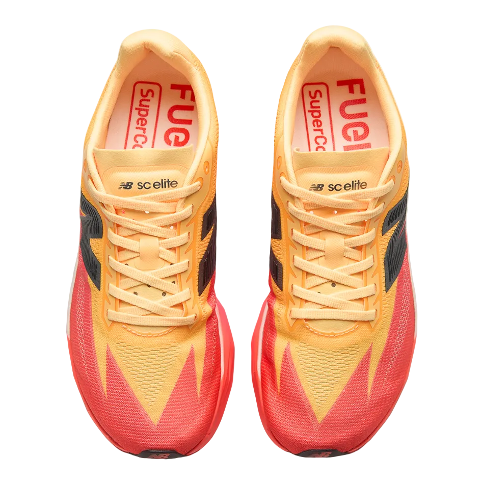 New Balance Men's FuelCell SuperComp Elite v5 Running Shoes in Tangerine Heat SS26