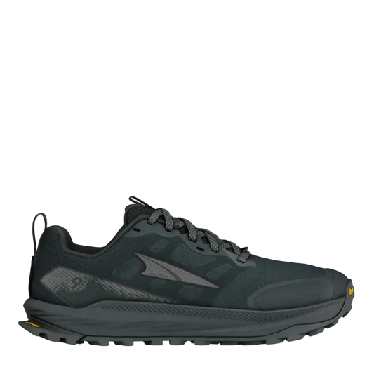 Altra Women's Lone Peak 9+ Trail Running Shoes in Black, side view