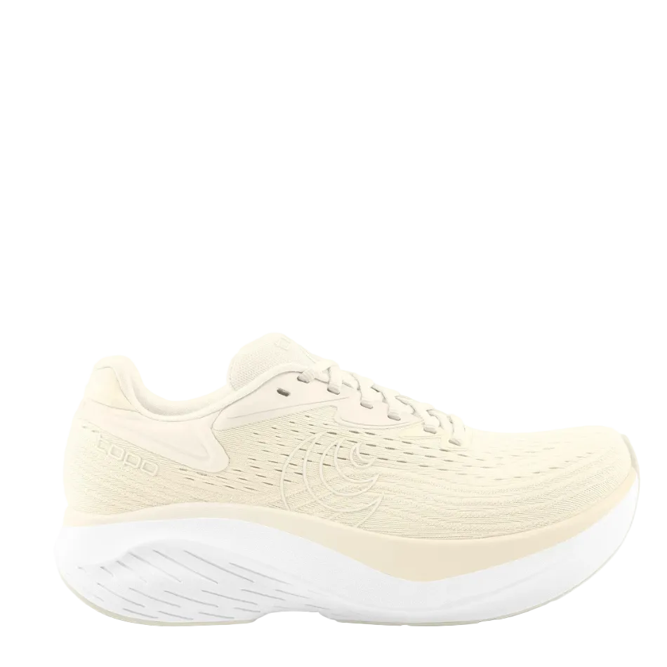 Topo Women's Atmos 2 Running Shoes in Cream/White SS26