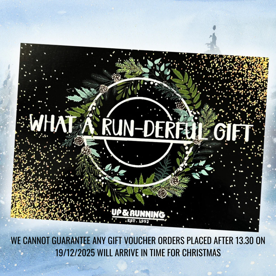 Up & Running Gift Cards - Physical Card - We cannot guarantee any orders placed after 13.30 on 19/12/2025 will deliver in time for Christmas