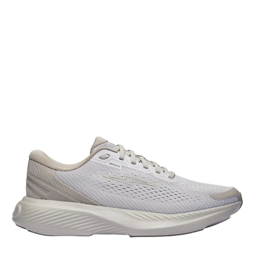 Hylo Unisex Impact 2 Running Shoes in Stone, side view