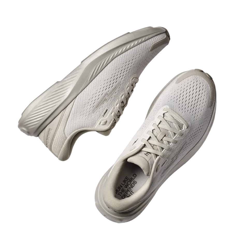 Hylo Unisex Impact 2 Running Shoes in Stone, top view