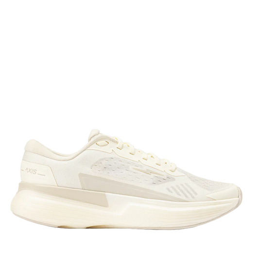 Hylo Unisex Axis Running Shoes in Undyed/Pebble, side view