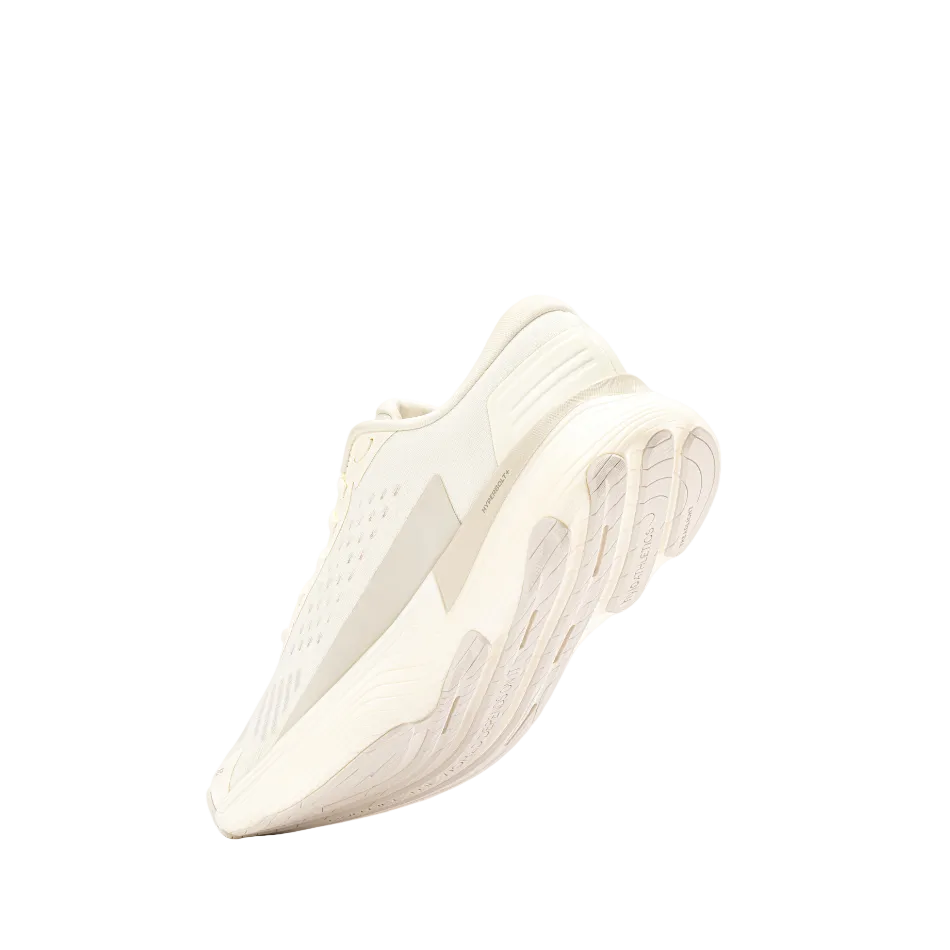 Hylo Unisex Axis Running Shoes in Undyed/Pebble, rear view