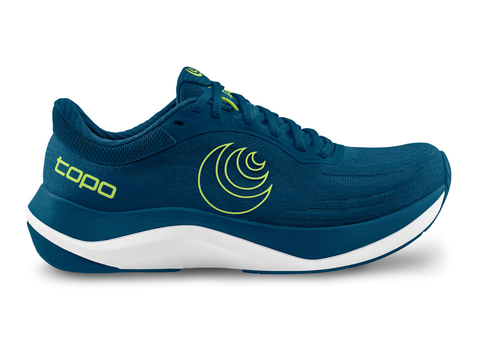 Topo Men's Ultrafly 6 Running Shoes in Navy/Lime SS26