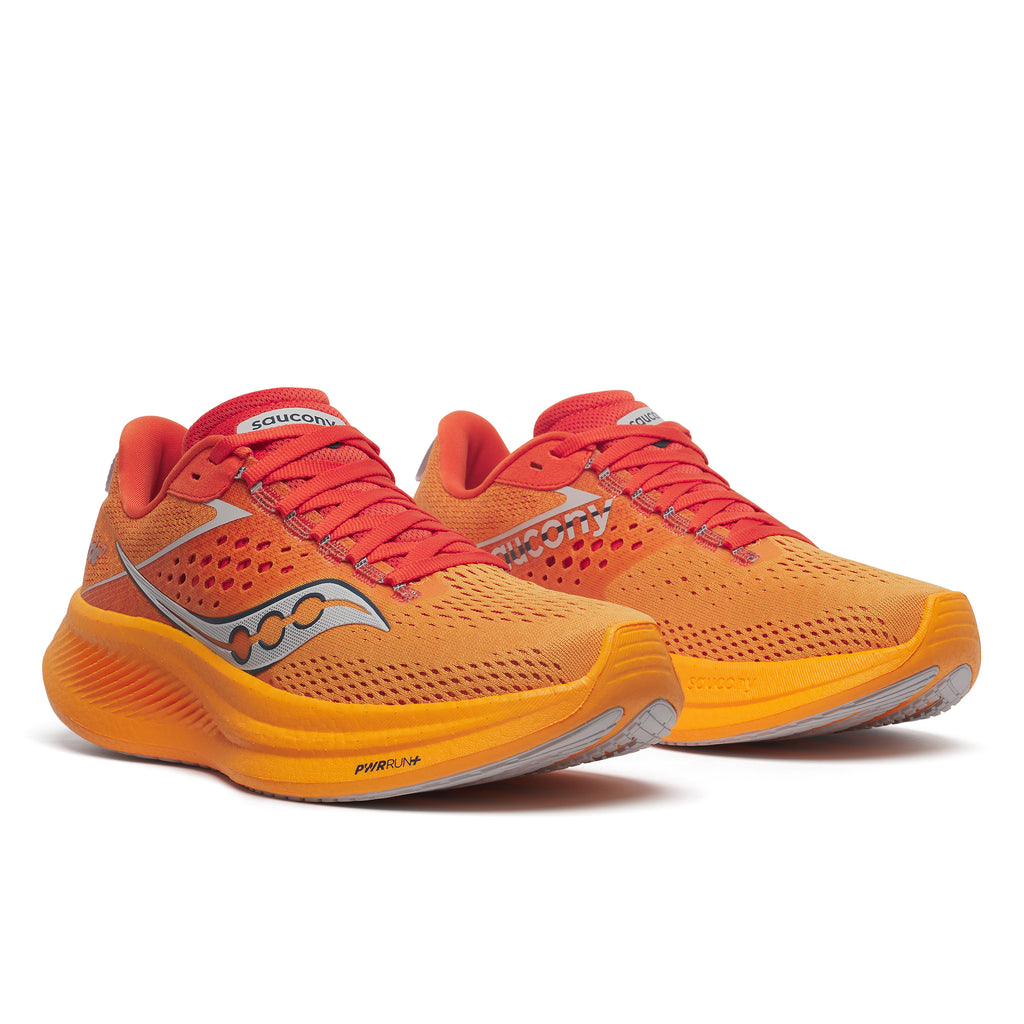 Saucony Ride 17 Women's Running Shoes Peel/Pepper AW24