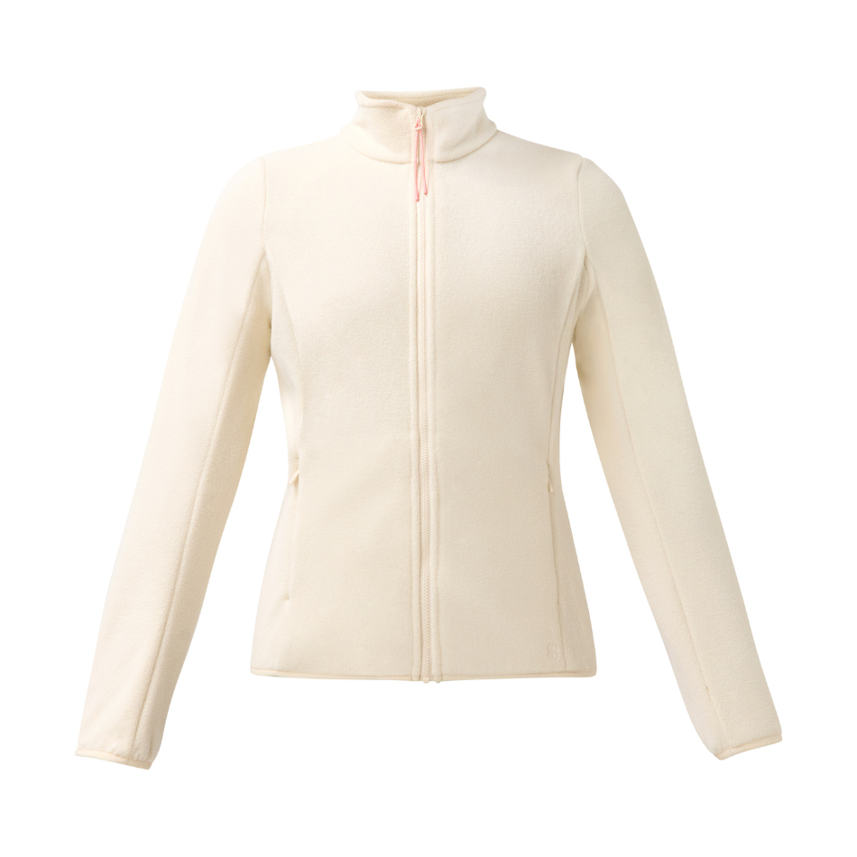 Sweaty Betty Evergreen Fleece Zip Up in Clay Beige AW26