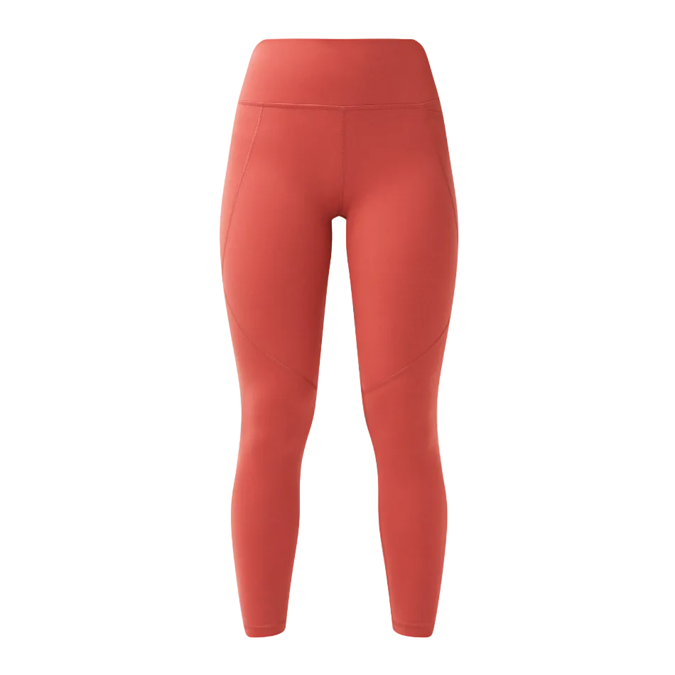 Sweaty Betty Power 7/8 Workout Leggings in Terrazzo Red, front view